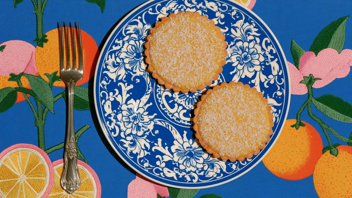 Hindistan Cevizli Tart için Midjourney ile üretilmiş temsilî görsel 3