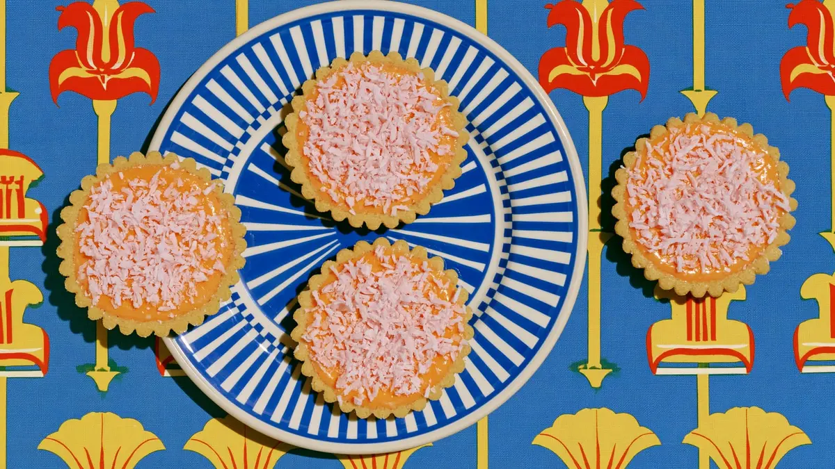 Hindistan Cevizli Tart için Midjourney ile üretilmiş temsilî görsel 4